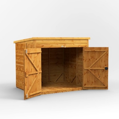 Power Pent Bike Shed 6x5